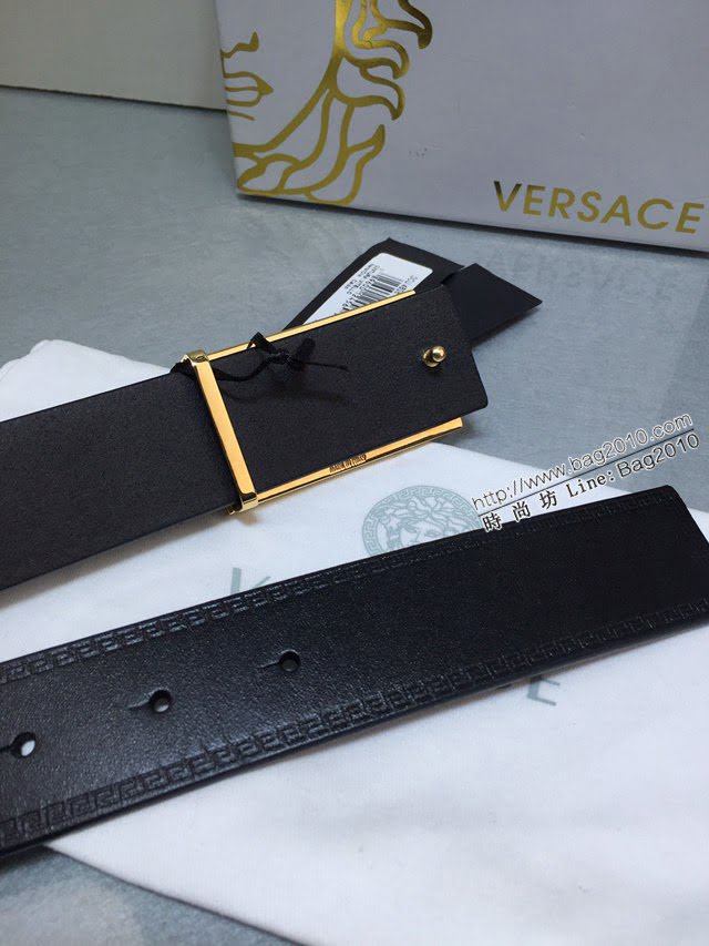 VERSVE男士高端皮帶 範思哲Versace美杜莎頭像搭扣皮帶  jjp1488